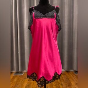 Vintage Versailles satin nightie